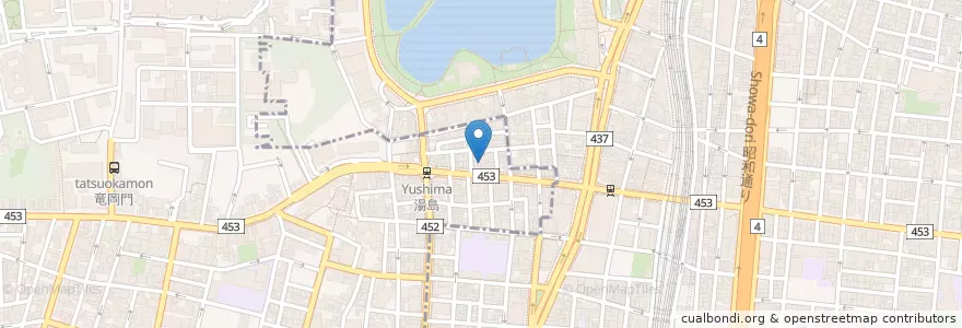 Mapa de ubicacion de コーラル en 日本, 东京都/東京都, 台東区.