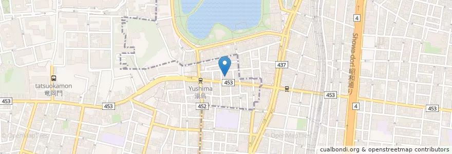 Mapa de ubicacion de Club No.1 en Japão, Tóquio, 台東区.
