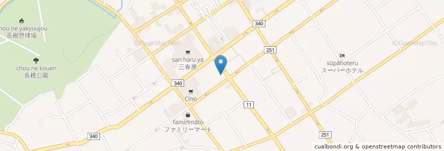 Mapa de ubicacion de 串焼酒場 en Япония, Аомори, Хатинохе.
