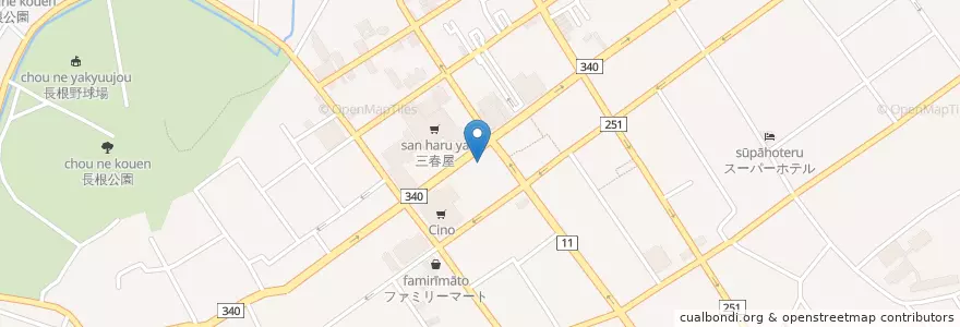 Mapa de ubicacion de おはな en Japan, Präfektur Aomori, 八戸市.