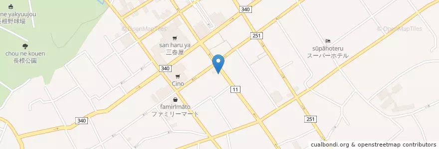 Mapa de ubicacion de 下川歯科 en 日本, 青森县, 八戸市.