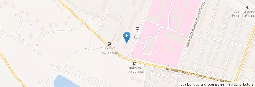 Mapa de ubicacion de Аптека en Rusya Federasyonu, Приволжский Федеральный Округ, Nijniy Novgorod Oblastı, Городской Округ Бор.