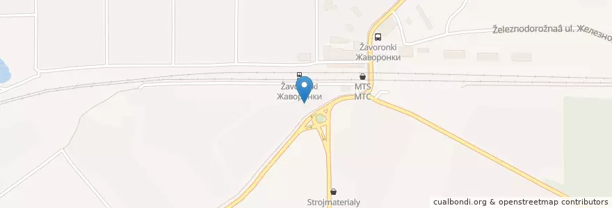 Mapa de ubicacion de Cafe de la Familia en Rusia, Центральный Федеральный Округ, Московская Область, Одинцовский Городской Округ.