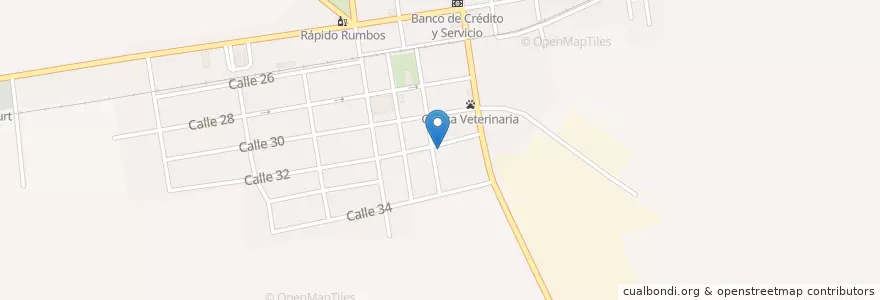 Mapa de ubicacion de Cabaret Las Tinieblas en Куба, Матансас, Pedro Betancourt.