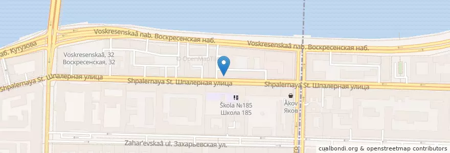 Mapa de ubicacion de ИнВита en Russland, Föderationskreis Nordwest, Oblast Leningrad, Sankt Petersburg, Литейный Округ.