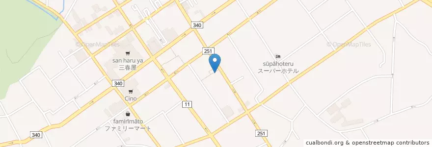 Mapa de ubicacion de そば処 太助 en Japão, 青森県, 八戸市.