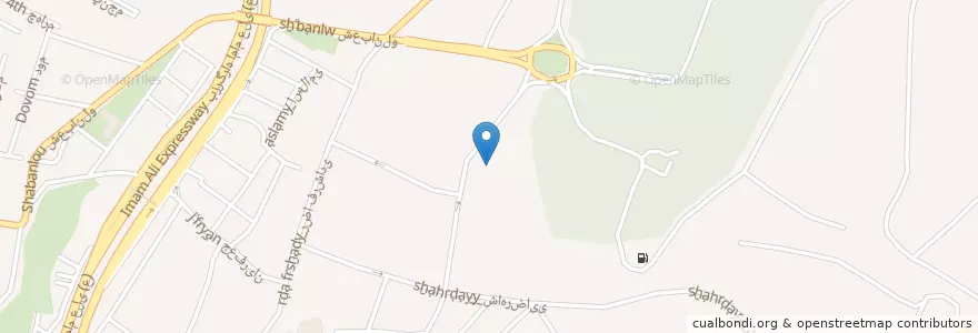 Mapa de ubicacion de دبستان حقیقت en İran, Tahran Eyaleti, شهرستان تهران, Tahran, بخش مرکزی شهرستان تهران.
