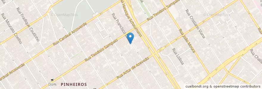 Mapa de ubicacion de Consultório Alexandra Bezerra en Brezilya, Güneydoğu Bölgesi, Сан Паулу, Região Geográfica Intermediária De São Paulo, Região Metropolitana De São Paulo, Região Imediata De São Paulo, Сан Паулу.