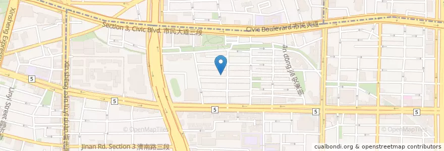 Mapa de ubicacion de 日禾牙醫診所 en Taiwan, 新北市, Taipé, 大安區.