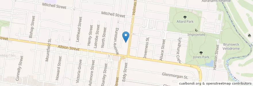 Mapa de ubicacion de St Francis Medical Centre en Australië, Victoria, City Of Moreland.