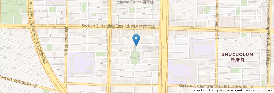 Mapa de ubicacion de IT Park Gallery en Taiwan, 新北市, Taipei, 中山區.
