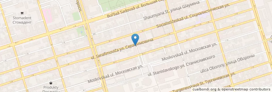 Mapa de ubicacion de Питькофе en Rusland, Zuidelijk Federaal District, Oblast Rostov, Городской Округ Ростов-На-Дону.