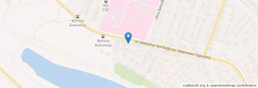 Mapa de ubicacion de Почта en 俄罗斯/俄羅斯, Приволжский Федеральный Округ, 下诺夫哥罗德州, Городской Округ Бор.