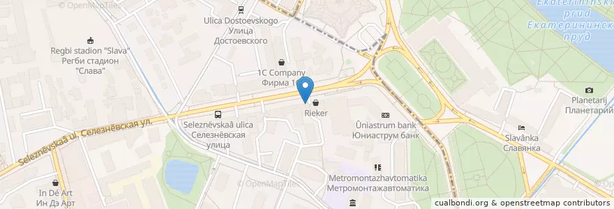 Mapa de ubicacion de Зам Зам en Russia, Distretto Federale Centrale, Москва, Центральный Административный Округ, Тверской Район.
