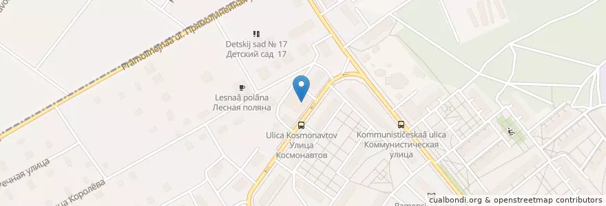 Mapa de ubicacion de PickPoint en Rusland, Centraal Federaal District, Oblast Moskou, Раменский Городской Округ.