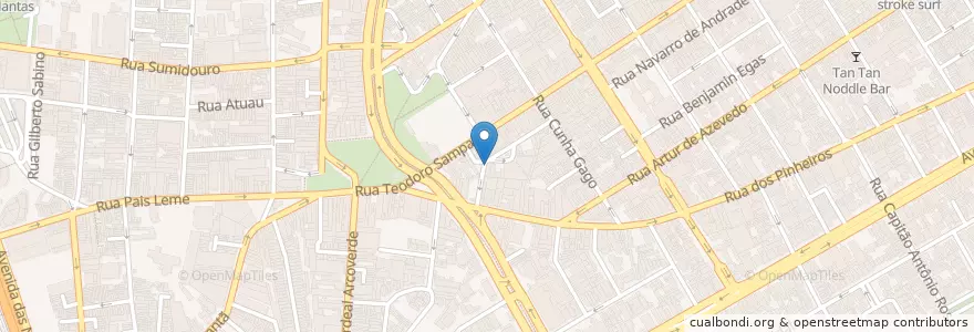Mapa de ubicacion de Vaga Idoso / Deficiente en البَرَازِيل, المنطقة الجنوبية الشرقية, ساو باولو, Região Geográfica Intermediária De São Paulo, Região Metropolitana De São Paulo, Região Imediata De São Paulo, ساو باولو.