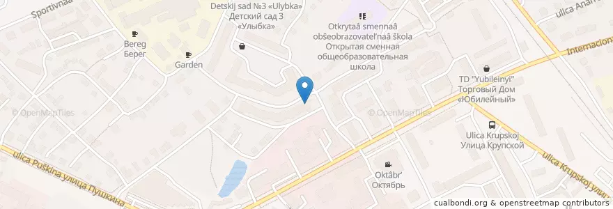 Mapa de ubicacion de Терра Медика en Rusia, Приволжский Федеральный Округ, Óblast De Nizhni Nóvgorod, Городской Округ Бор.