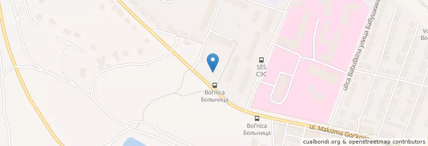Mapa de ubicacion de Шаурма en Rusia, Приволжский Федеральный Округ, Нижегородская Область, Городской Округ Бор.