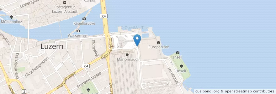 Mapa de ubicacion de McClean Hygienecenter en Svizzera, Lucerna, Luzern.