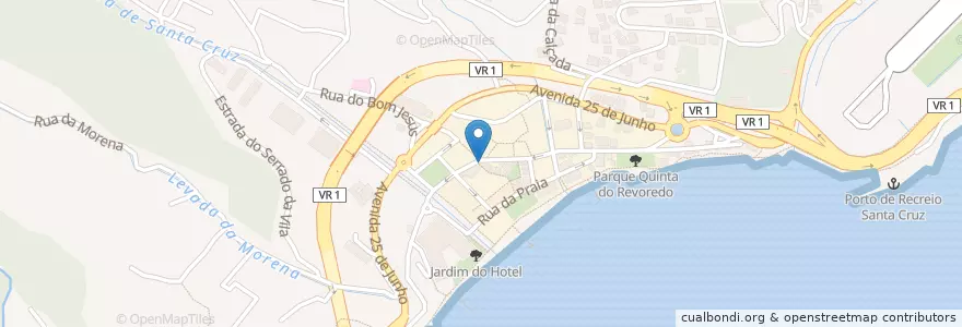 Mapa de ubicacion de Los Nietos en Португалия, Santa Cruz, Santa Cruz.