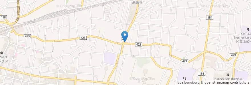 Mapa de ubicacion de 福室庵 en Япония, Токио, Сэтагая.