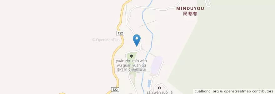 Mapa de ubicacion de 清泉天主堂 en Taiwan, Provincia Di Taiwan, Contea Di Hsinchu, 五峰鄉.