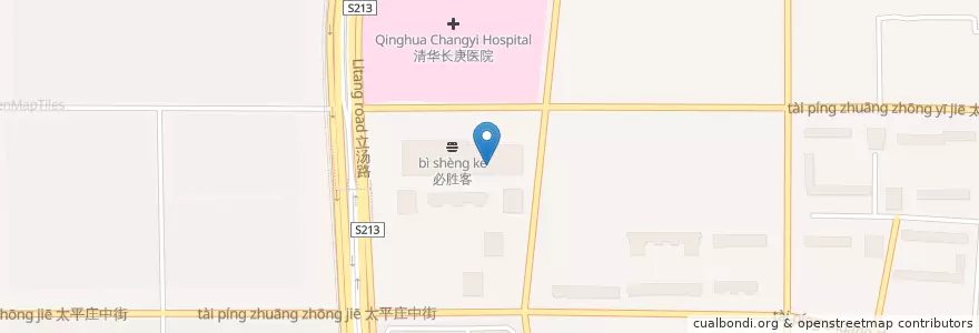 Mapa de ubicacion de 黄记煌 en 중국, 베이징시, 허베이성, 昌平区.