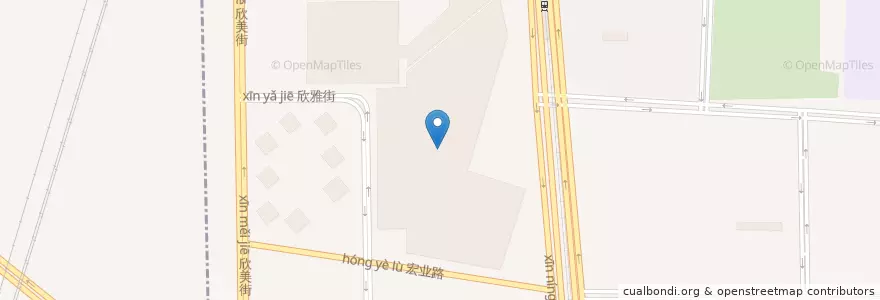 Mapa de ubicacion de 呷哺呷哺 en China, Peking, Hebei, 大兴区.