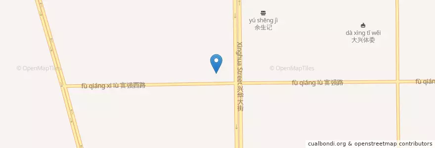 Mapa de ubicacion de 嘉和一品 en 중국, 베이징시, 허베이성, 다싱구.