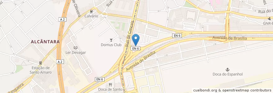 Mapa de ubicacion de WC Público en Portugal, Área Metropolitana De Lisboa, Lissabon, Grande Lisboa, Estrela.