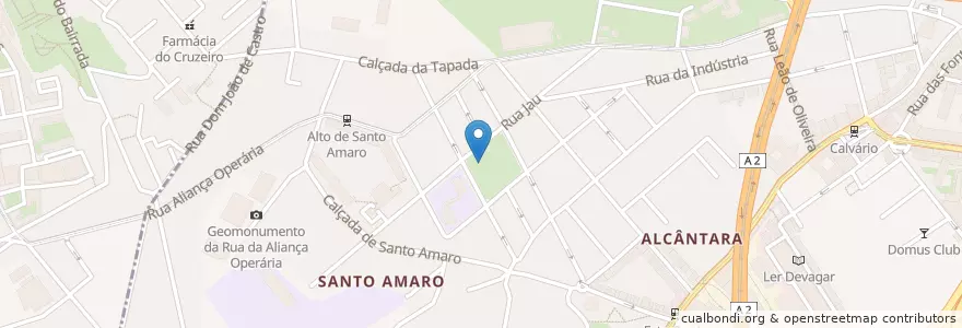 Mapa de ubicacion de WC Público en Португалия, Área Metropolitana De Lisboa, Лиссабон, Grande Lisboa, Лиссабон, Alcântara.