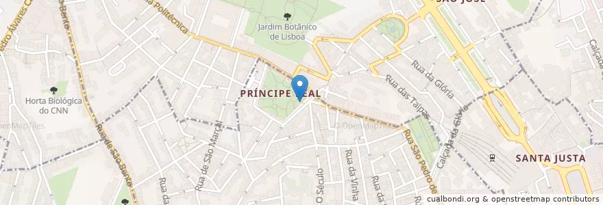 Mapa de ubicacion de WC Público Automatizado en پرتغال, Área Metropolitana De Lisboa, Lisboa, Grande Lisboa, لیسبون.