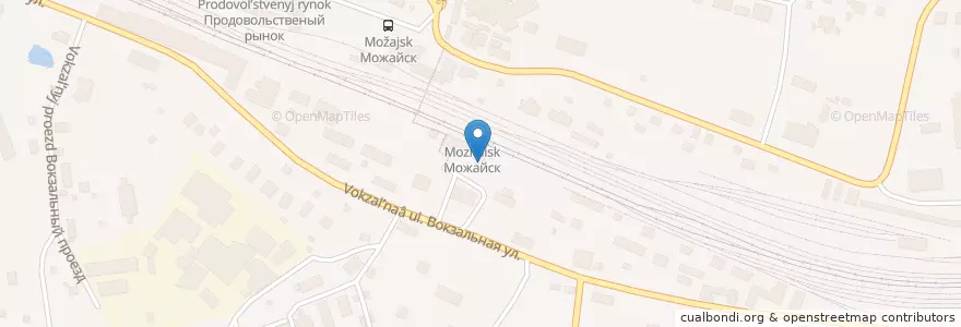 Mapa de ubicacion de Post Bank en Russia, Central Federal District, Moscow Oblast, Mozhaysky District.