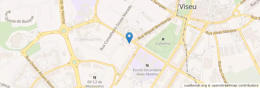 Mapa de ubicacion de Escola Profissional Profitecla en Portugal, Centro, Viseu, Viseu Dão-Lafões, Viseu, União Das Freguesias De Viseu.