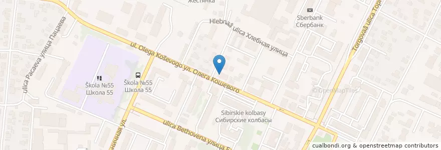 Mapa de ubicacion de Сибирская таверна en Russland, Föderationskreis Sibirien, Oblast Omsk, Омский Район, Городской Округ Омск.