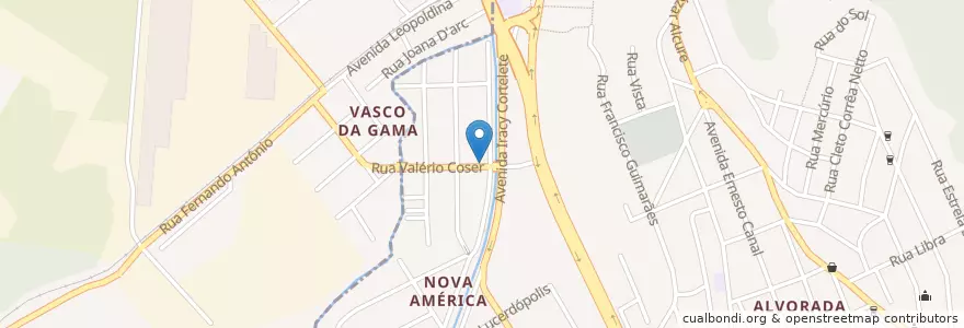 Mapa de ubicacion de Start English Escola de Inglês en Brazilië, Regio Zuidoost, Espírito Santo, Região Geográfica Intermediária De Vitória, Região Metropolitana Da Grande Vitória, Vila Velha, Microrregião Vitória.