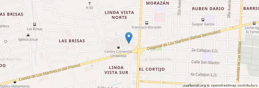 Mapa de ubicacion de Banco Ficohsa en نیکاراگوئه, Departamento De Managua, Managua (Municipio).