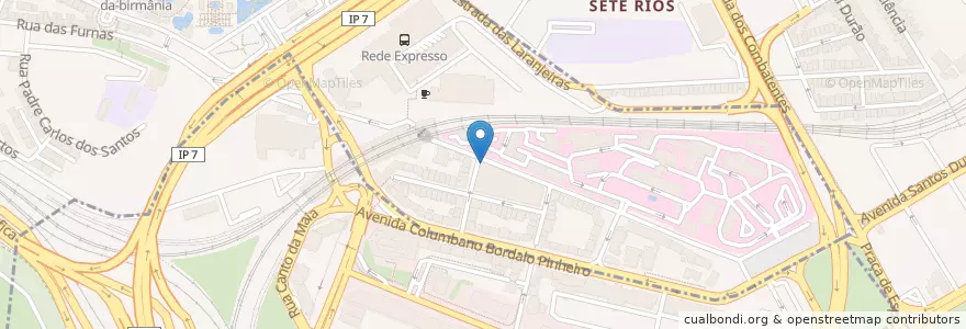 Mapa de ubicacion de Hora Bolas en Portugal, Área Metropolitana De Lisboa, Lissabon, Grande Lisboa, Lissabon, São Domingos De Benfica.