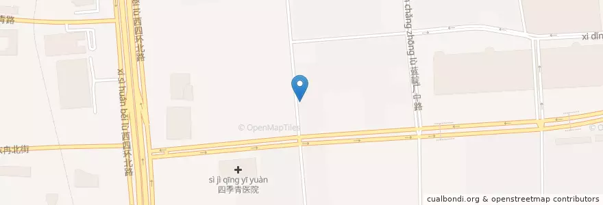 Mapa de ubicacion de 和康堂 en China, Pequim, Hebei, 海淀区.