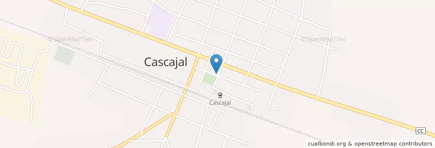 Mapa de ubicacion de Oficina de Correos en キューバ, Villa Clara, Santo Domingo.