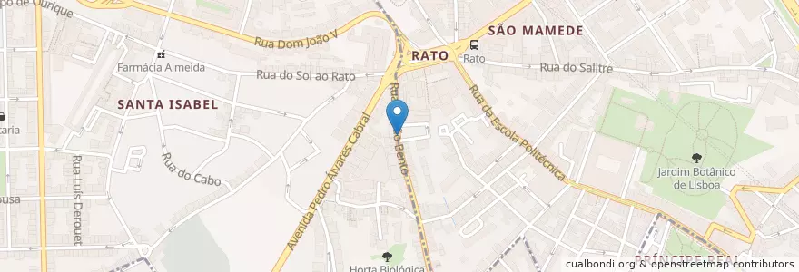 Mapa de ubicacion de Ecoilha Subterrânea en 葡萄牙, Área Metropolitana De Lisboa, Lisboa, Grande Lisboa, 里斯本.