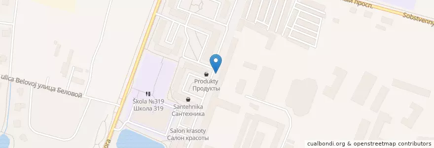 Mapa de ubicacion de П44 en Russia, Northwestern Federal District, Leningrad Oblast, Saint Petersburg, Петродворцовый Район, Peterhof.