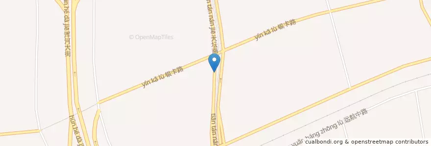 Mapa de ubicacion de Pizza Restaurant en 中国, 遼寧省, 瀋陽市, 渾南区.