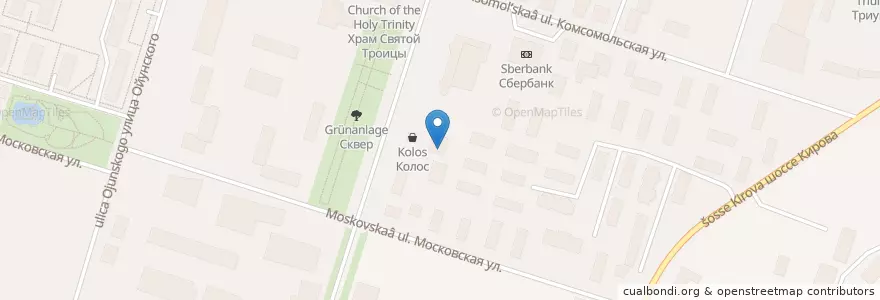 Mapa de ubicacion de Манхеттэн en Russia, Far Eastern Federal District, Sakha Republic, Mirninsky Ulus, Городское Поселение Мирный.
