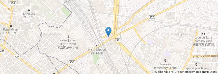 Mapa de ubicacion de 故郷亭 en Japon, Tokyo.
