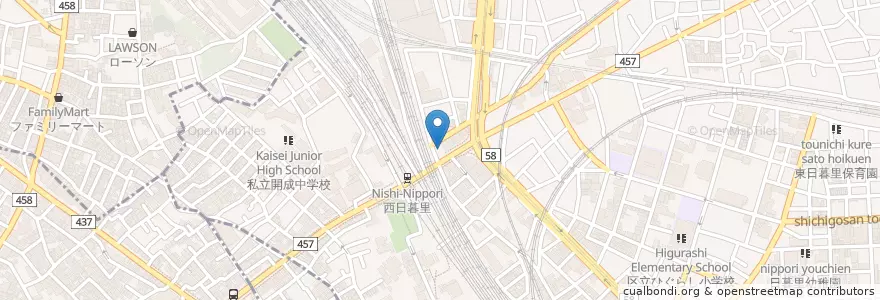 Mapa de ubicacion de １１号線 en 日本, 東京都.