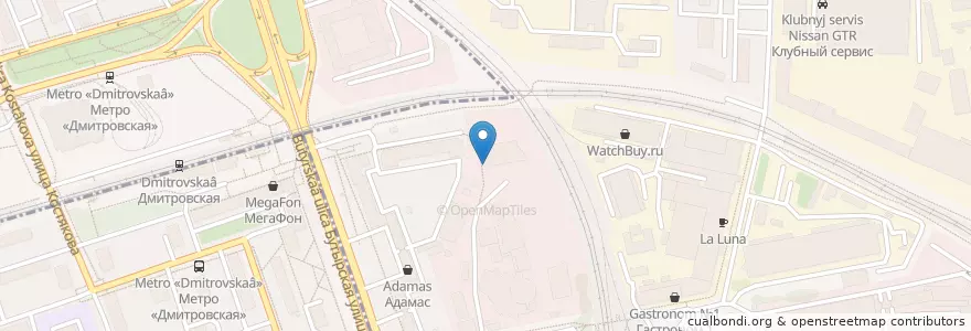Mapa de ubicacion de Photopoint en 俄罗斯/俄羅斯, Центральный Федеральный Округ, Москва, Северный Административный Округ, Бутырский Район.