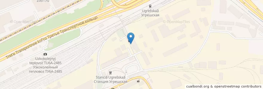 Mapa de ubicacion de MyYummy en Rusia, Distrito Federal Central, Москва, Юго-Восточный Административный Округ, Район Печатники.