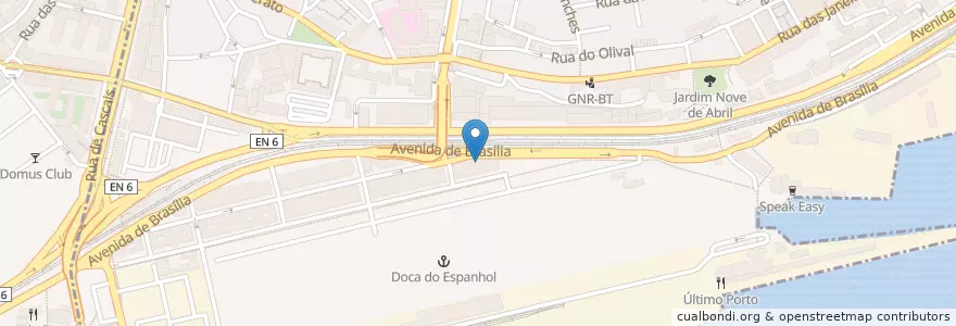 Mapa de ubicacion de Krystal Grand Club Lisboa en Portekiz, Área Metropolitana De Lisboa, Lisboa, Grande Lisboa, Estrela.