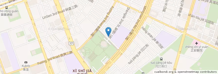Mapa de ubicacion de 麥軒早餐店 en Taïwan, Kaohsiung, 前鎮區.